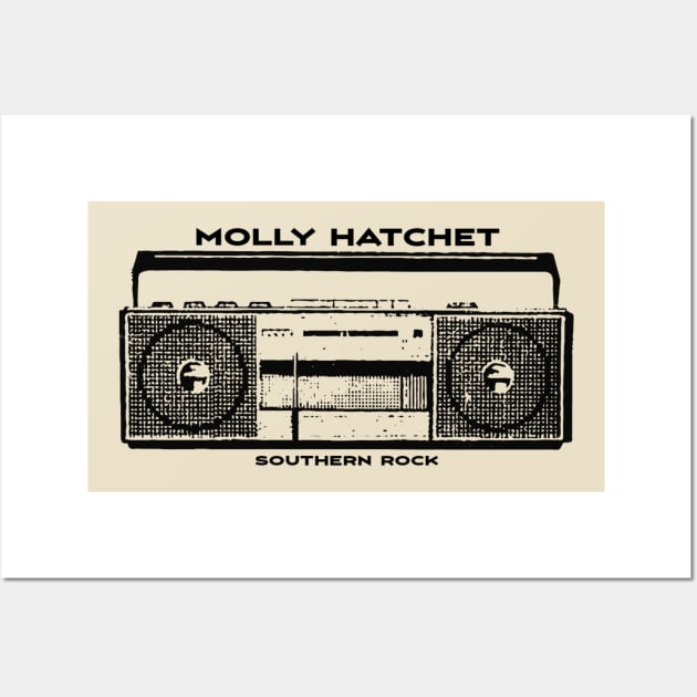 Molly Hatchet Wall Art by Rejfu Store